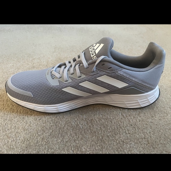 Adidas Duramo SL Men’s Running Shoes Gray White Size 10 (FY6680) Lightweight - Picture 1 of 7